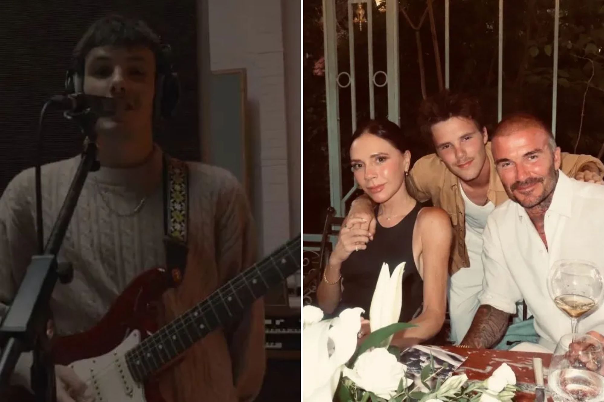 Cruz Beckham performs new single