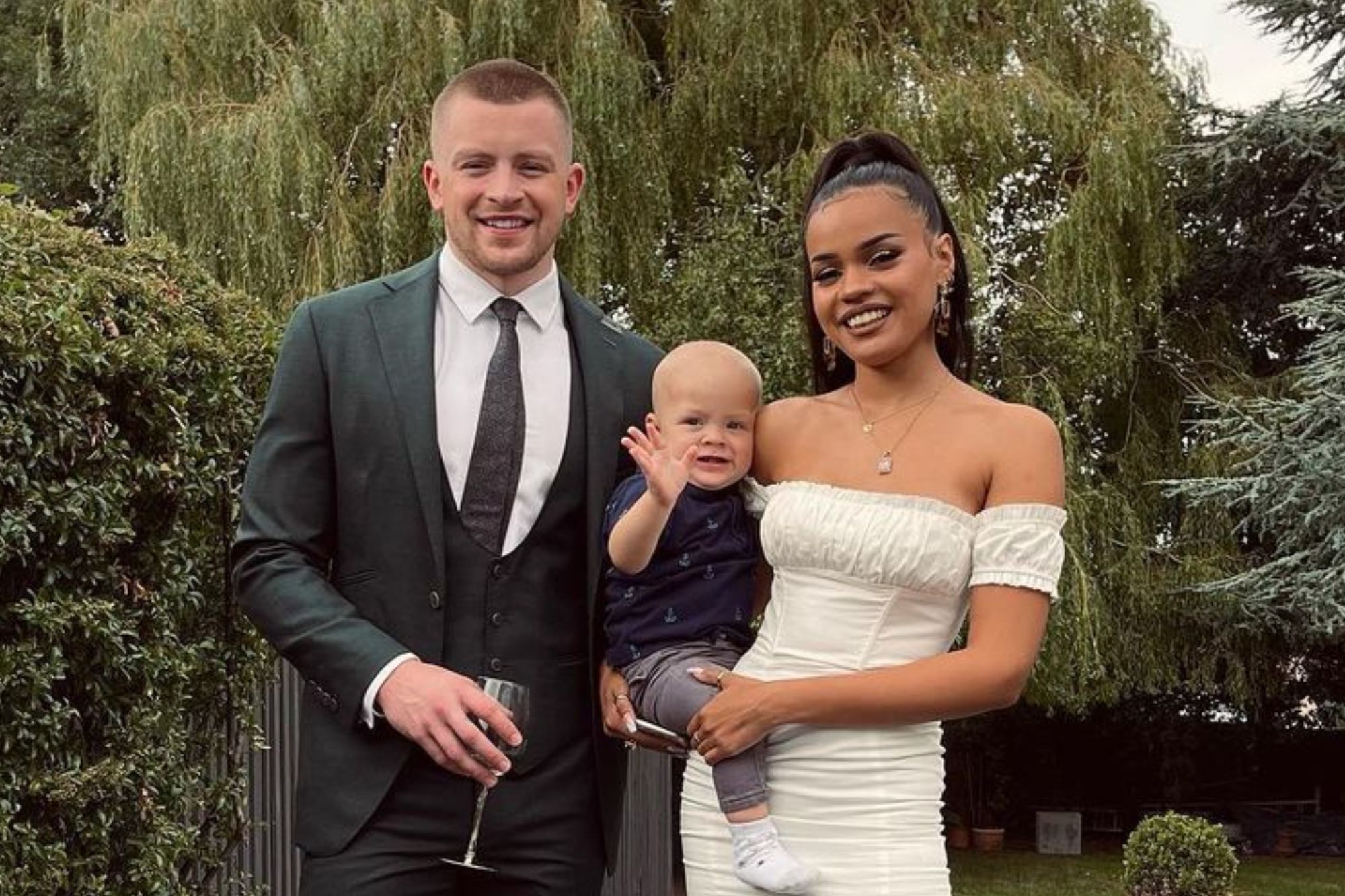 Adam Peaty with his new surname