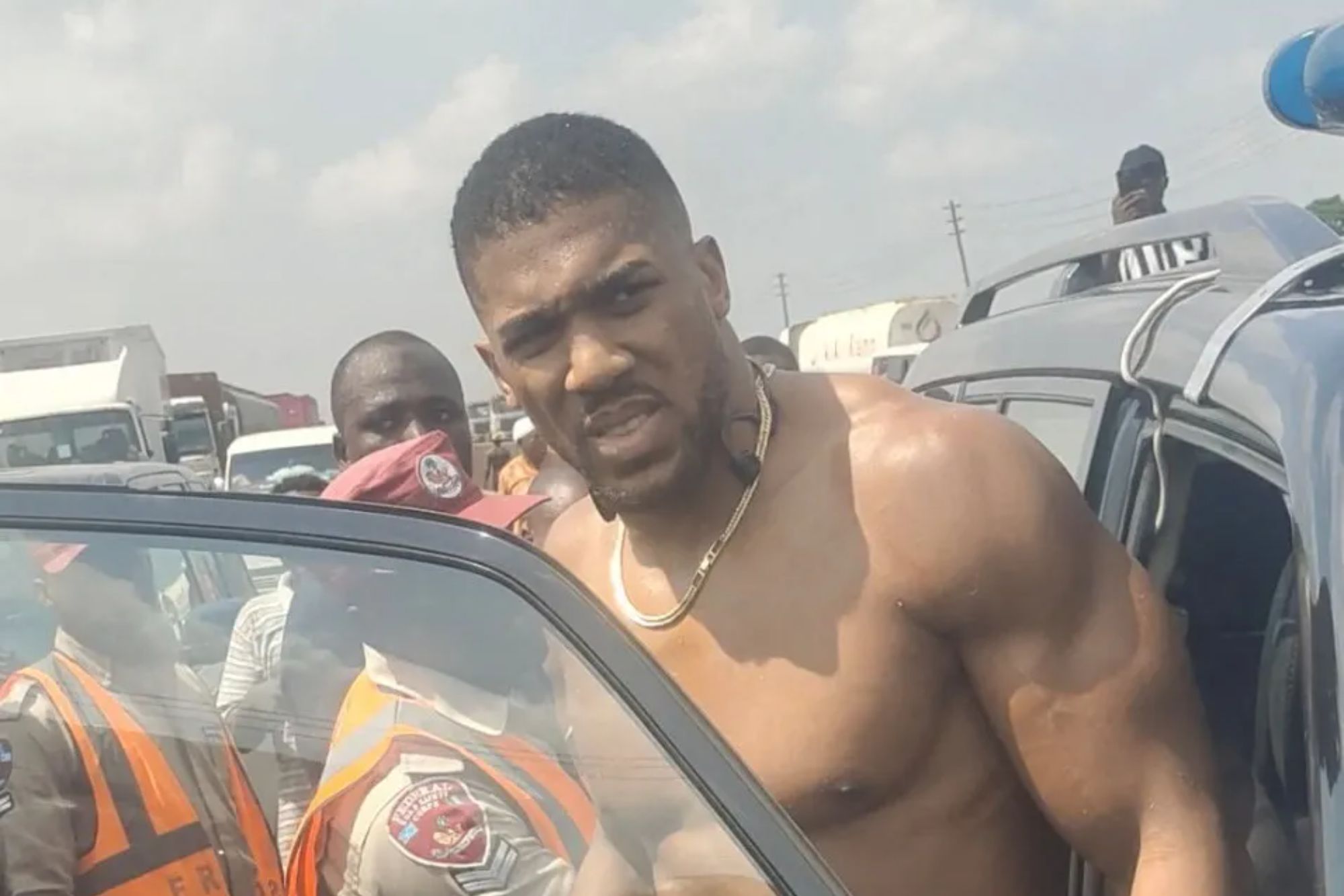 Anthony Joshua w szpitalu po wypadku: stan boksera jest stabilny