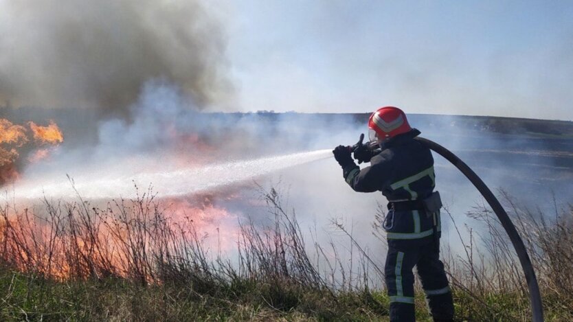 Ukrainern drohen Geldstrafen und Gefängnis für das Verbrennen von Gras und Laub