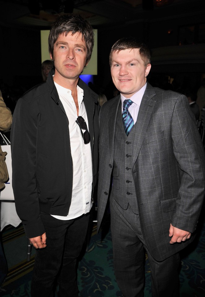 Oasis dedicated a song to Ricky Hatton: tribute at the concert in London