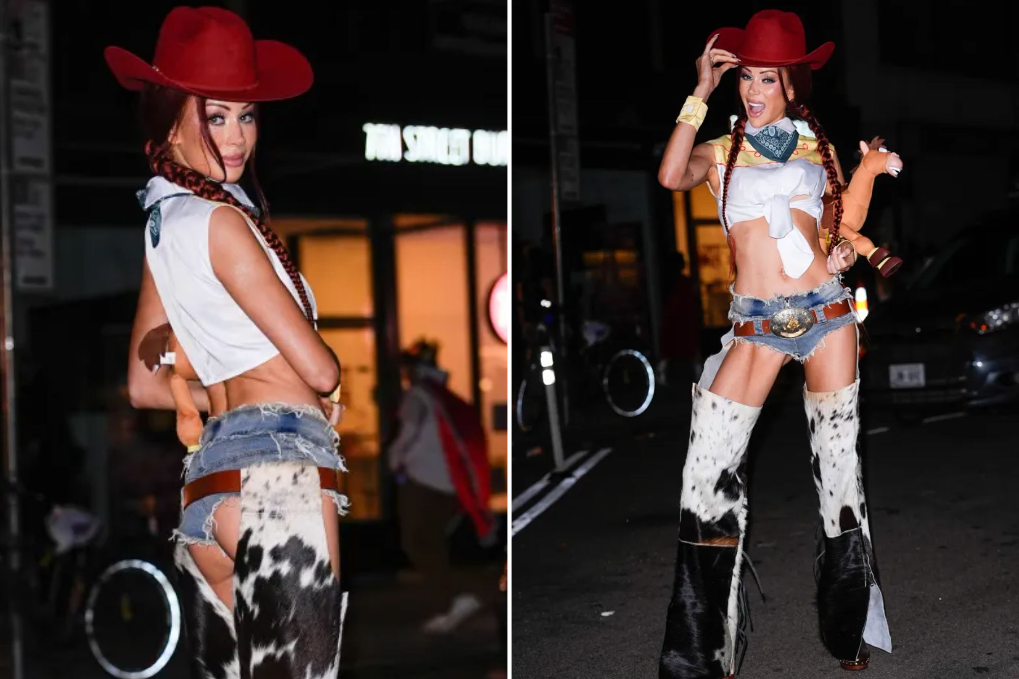 Olivia Attwood shocked at Heidi Klum's party: details of the scandalous outfit