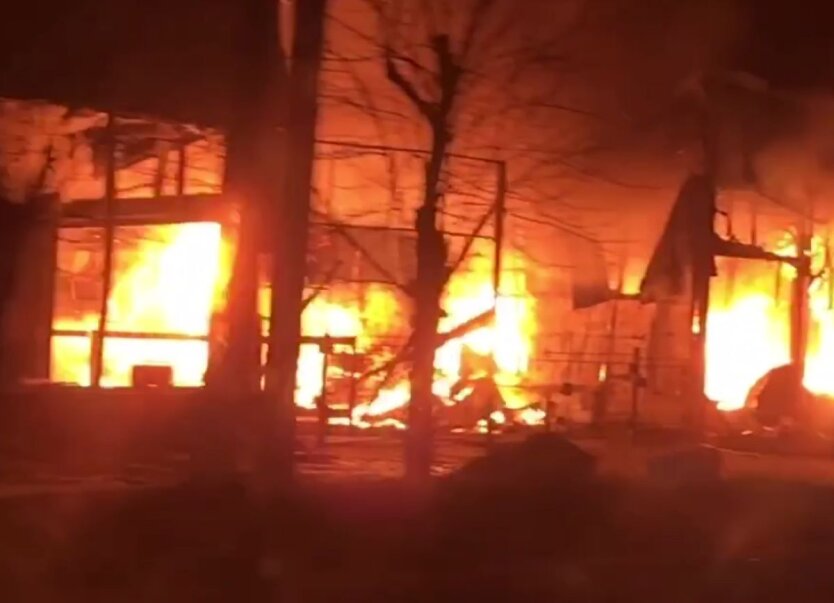 Suburbs of Odesa on Fire: Drone Attacks