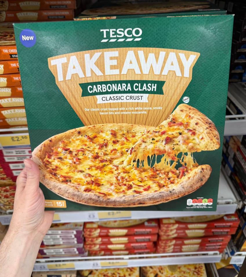 Tesco випустила піцу зі смаком карбонари: покупців розділила думка
