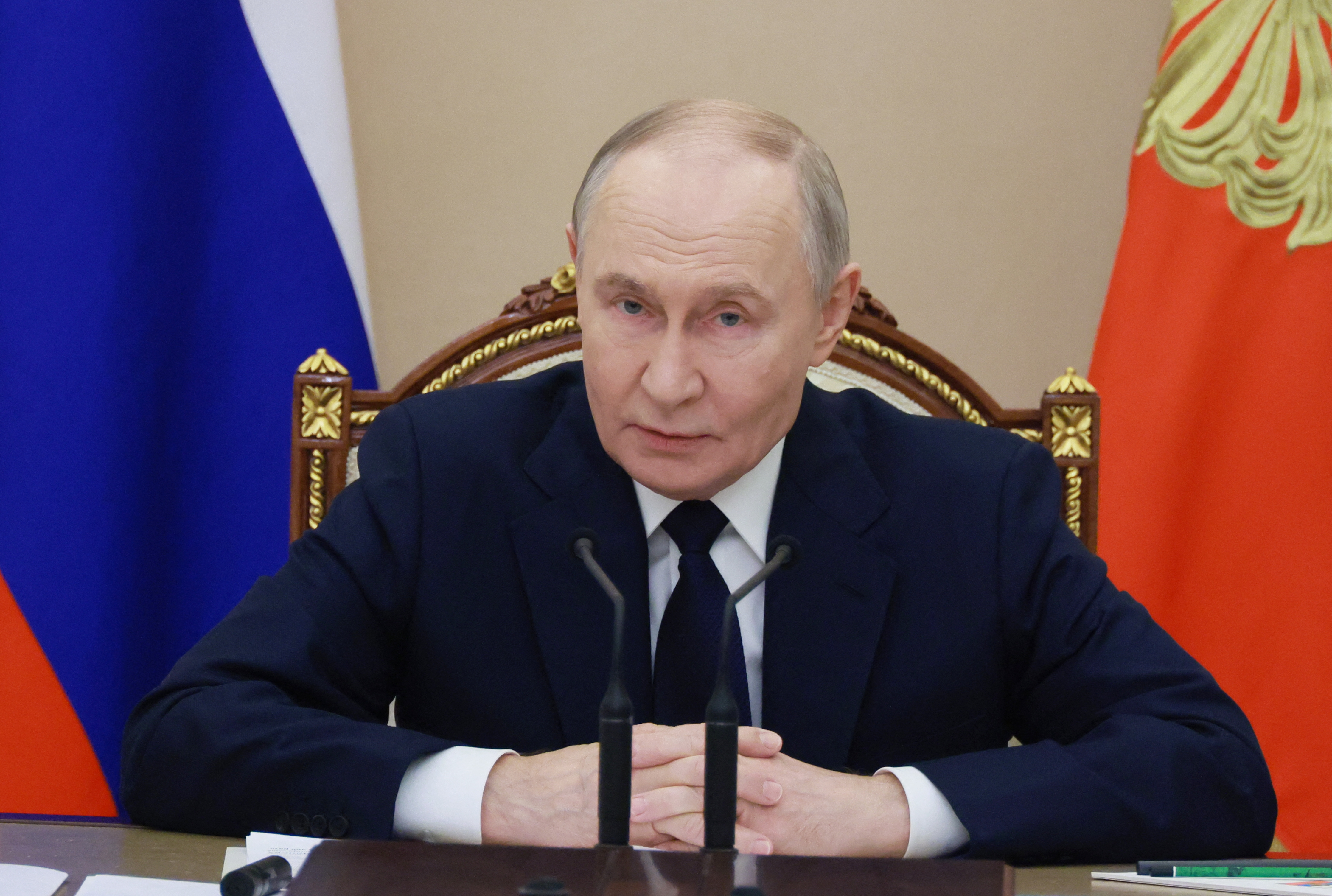 Палац Путіна після нічної атаки