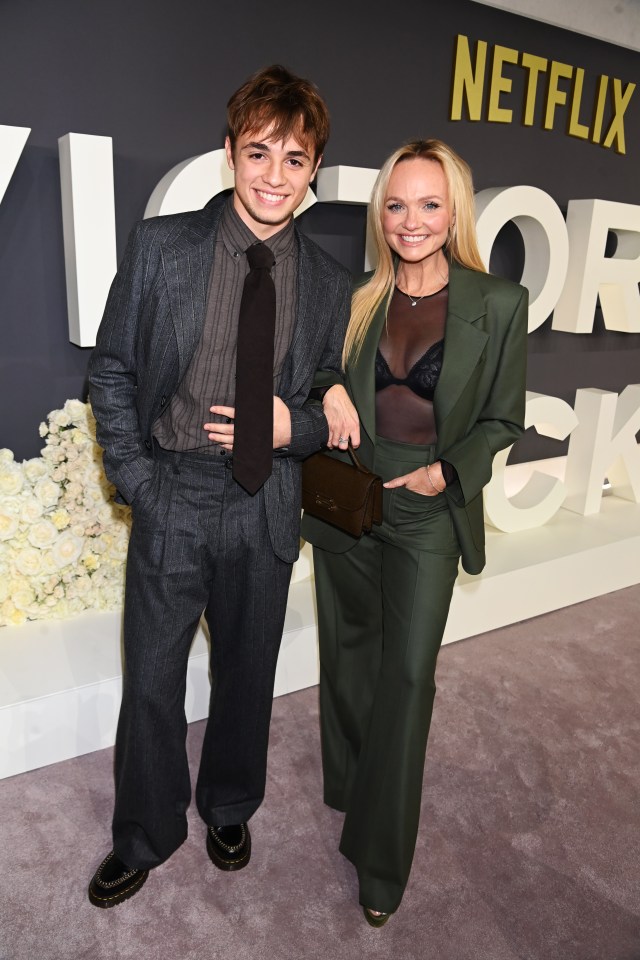 Emma Bunton's son makes a rare appearance on the red carpet: what prompted him to step out