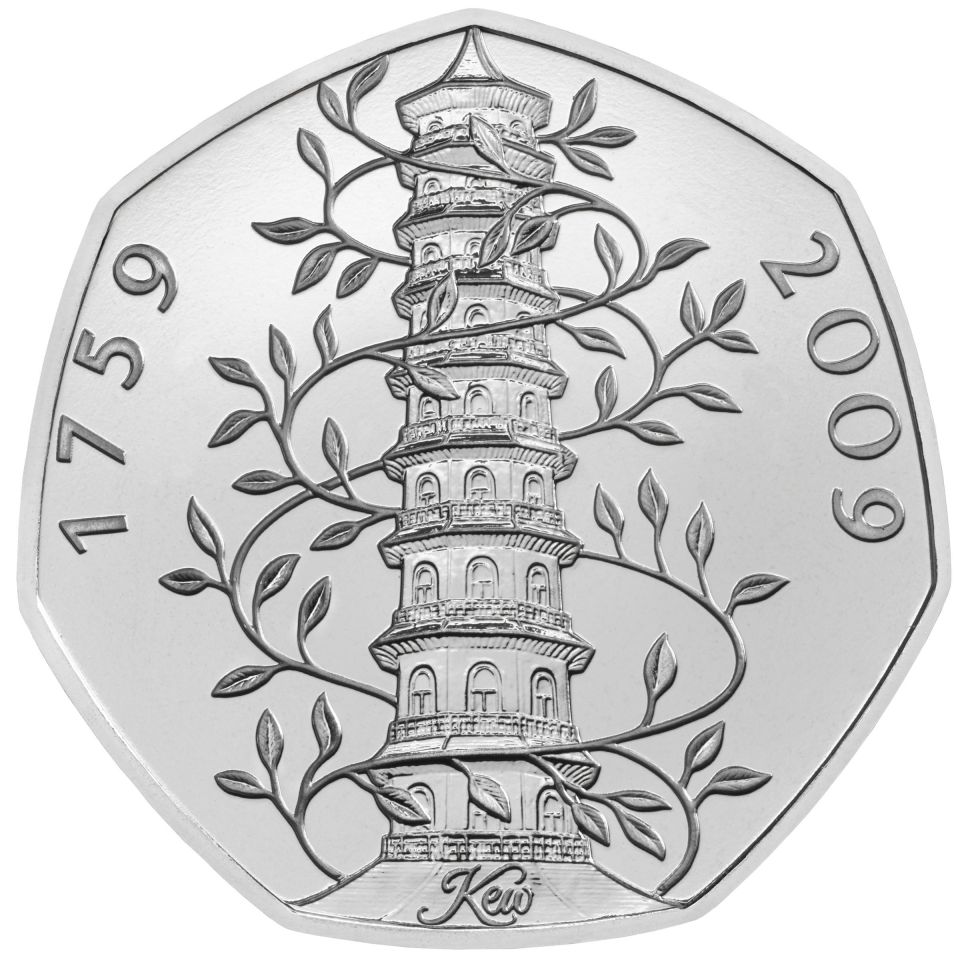 Рідкісна монета 50 пенсів Kew Gardens продана за 400 її номіналів: що робить її унікальною