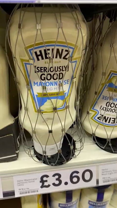 У Tesco намайонез та олію встановили сигналізацію: що ще захищають