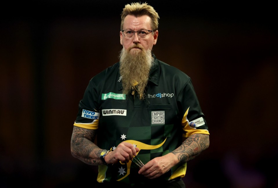 Simon Whitlock kehrt ins große Darts zurück: Ziel - Weltmeisterschaft