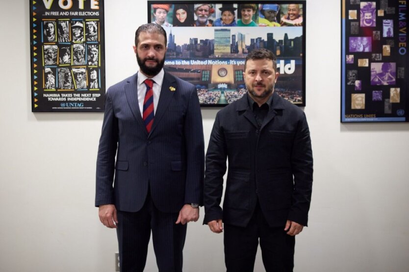 Zeleński przywrócił stosunki dyplomatyczne z Syrią: szczegóły historycznego spotkania
