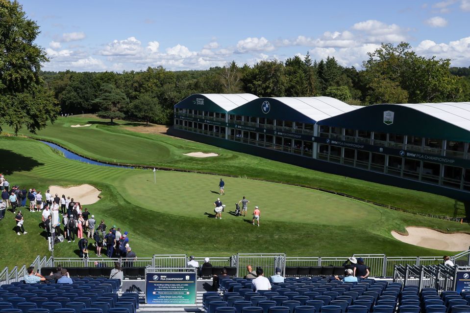 BMW PGA Championship: гру призупинено через загрозу блискавки