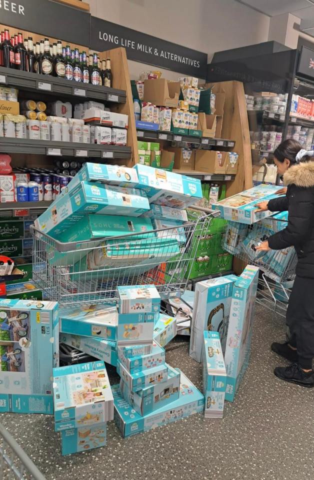 Шопинг в ALDI превратился в безумие: очереди за деревянными игрушками
