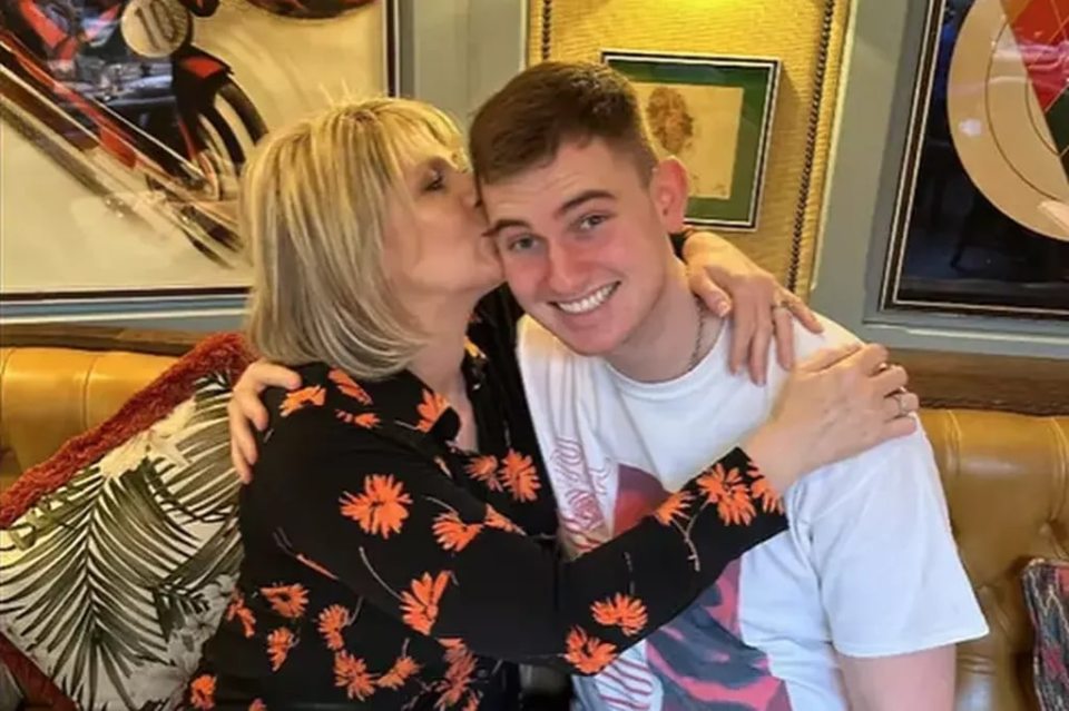 Ruth Langsford spoke about her son's support after her divorce from Eamon Holmes