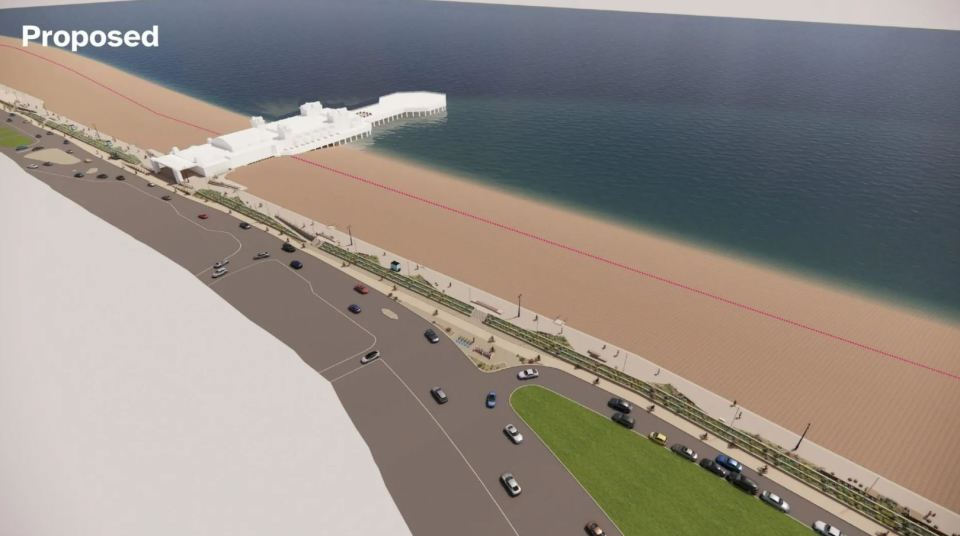 W Wielkiej Brytanii rozpoczęto podwajanie popularnej plaży: południowe wybrzeże zostanie zamknięte