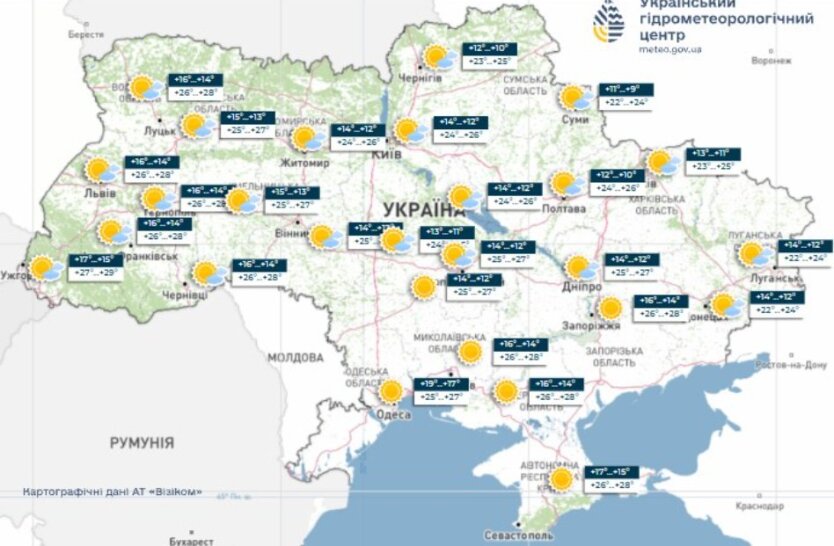 Україну 6 вересня накриє тепла погода без опадів: де буде дощ