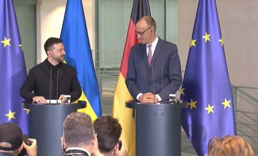 Мерц пообіцяв допомогти Україні створити власну далекобійну зброю та заблокувати 